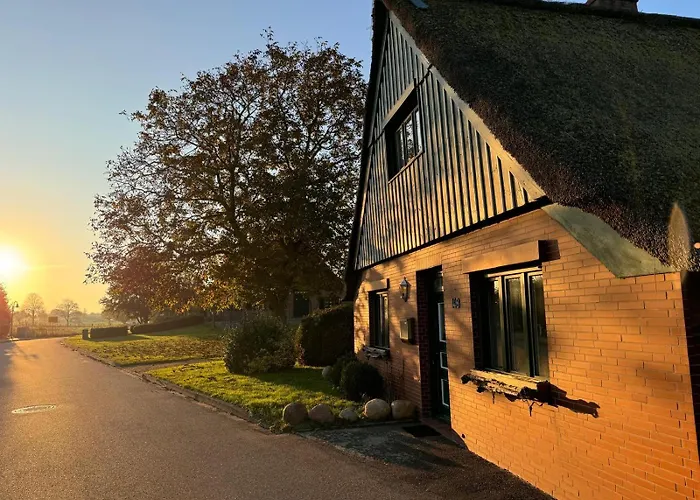 Reetdachkate Am Deich * Seester